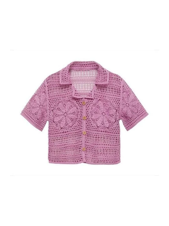 Foto van product Overhemdblouse Mango paars
