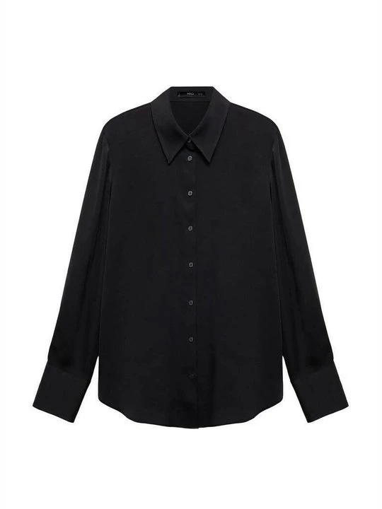 Foto van product Overhemdblouse Mango zwart