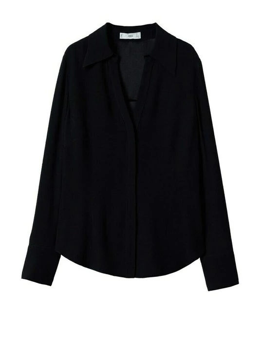 Foto van product Overhemdblouse Mango zwart