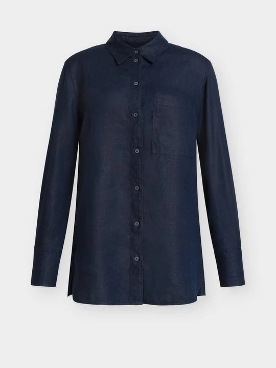 Foto van product Overhemdblouse Marc O'Polo donkerblauw