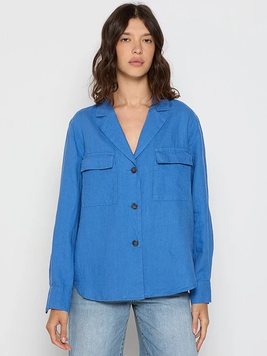 Foto van product Overhemdblouse Marc O'Polo lichtblauw