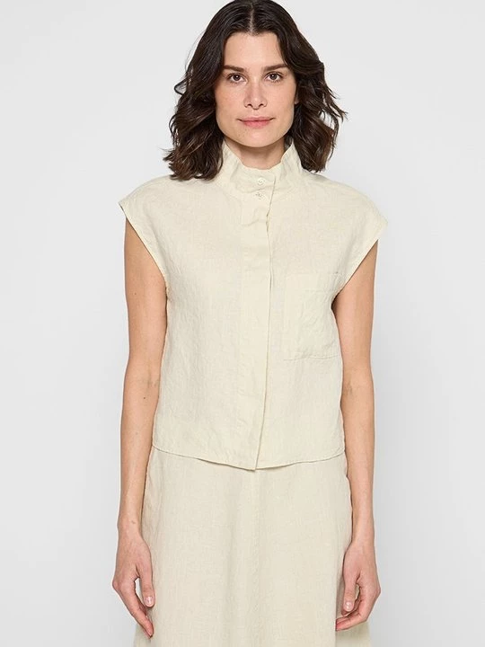 Foto van product Overhemdblouse Marc O'Polo zandkleur