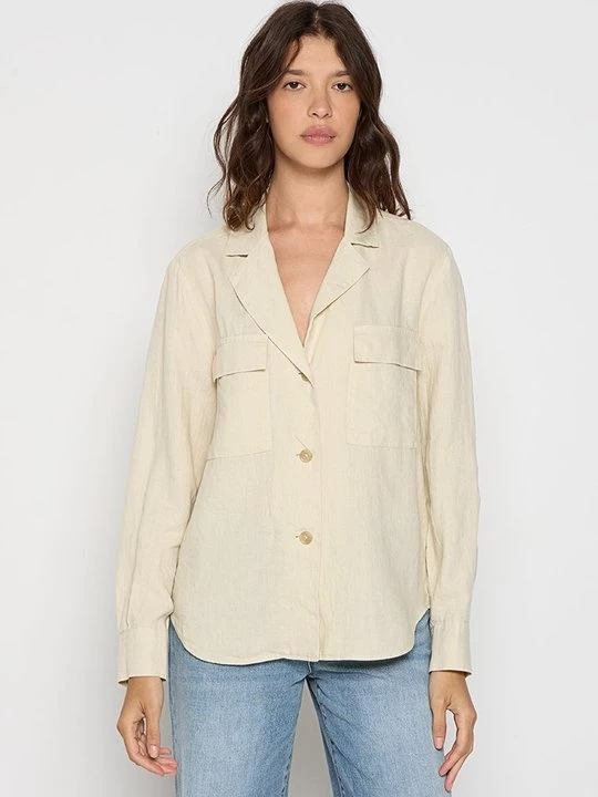 Foto van product Overhemdblouse Marc O'Polo zandkleur