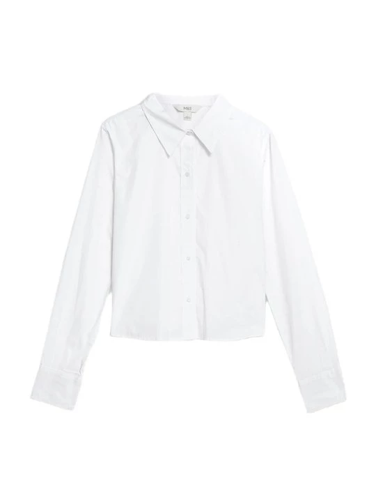 Foto van product Overhemdblouse Marks & Spencer wit