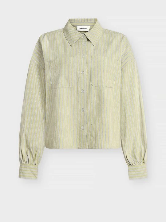 Foto van product Overhemdblouse Modström lichtgroen