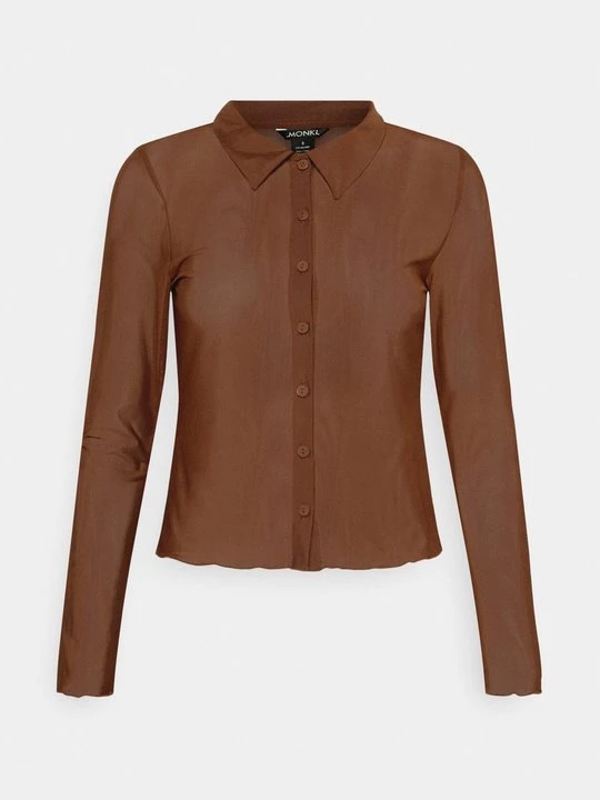 Foto van product Overhemdblouse Monki bruin