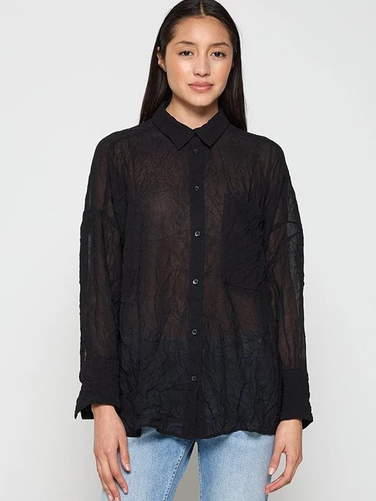 Foto van product Overhemdblouse Monki zwart