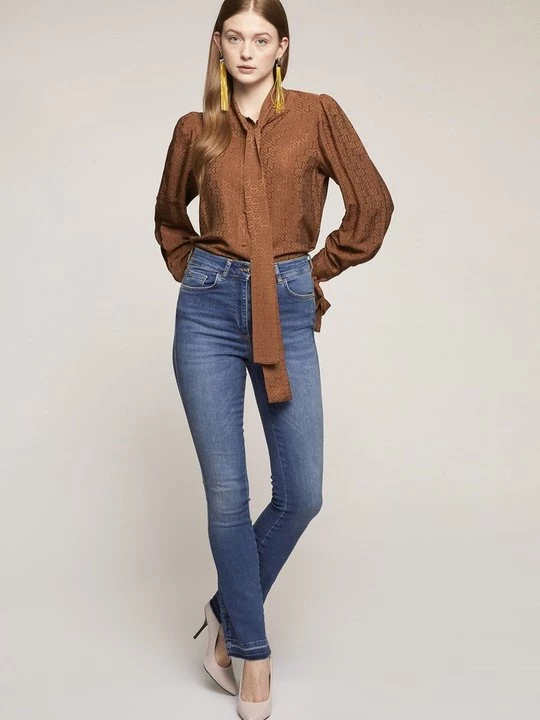 Foto van product Overhemdblouse Motivi bruin