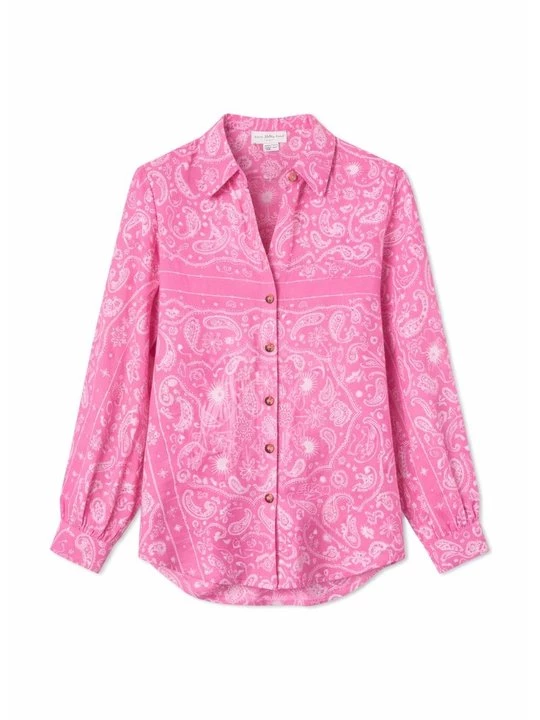 Foto van product Overhemdblouse Never Fully Dressed donkerroze