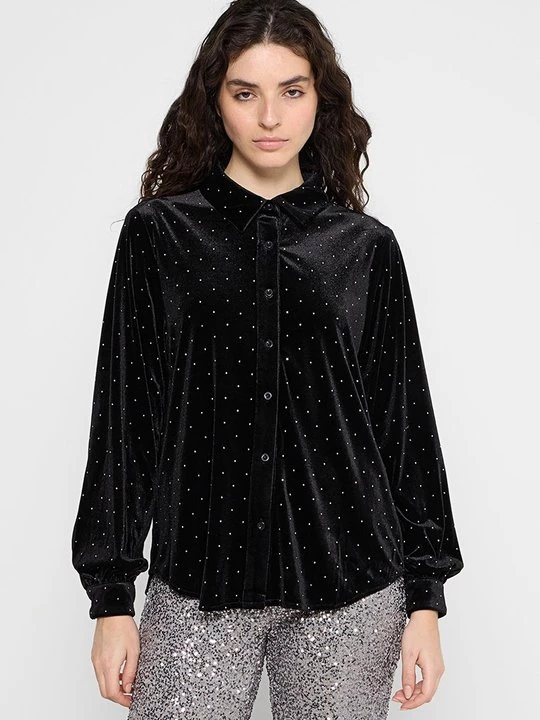 Foto van product Overhemdblouse Never Fully Dressed zwart