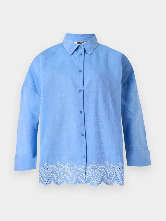 Foto van product Overhemdblouse Only blauw