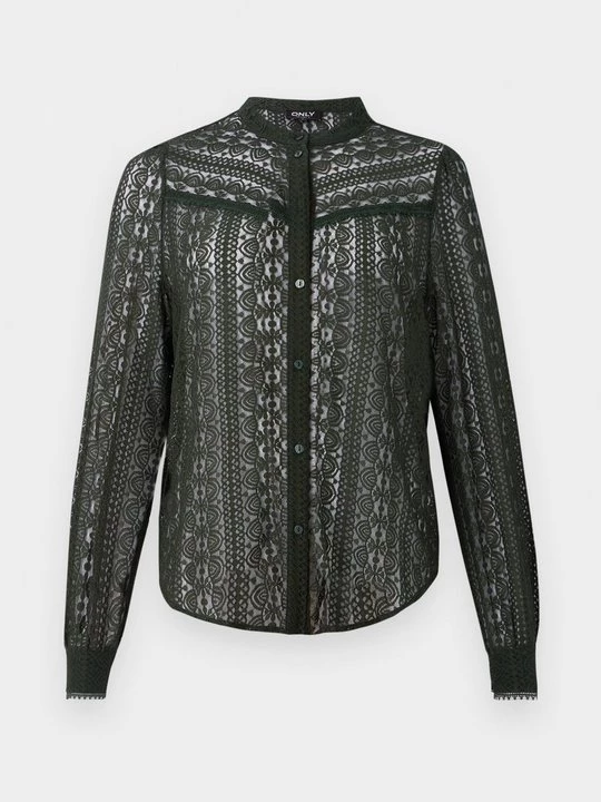 Foto van product Overhemdblouse Only donkergroen