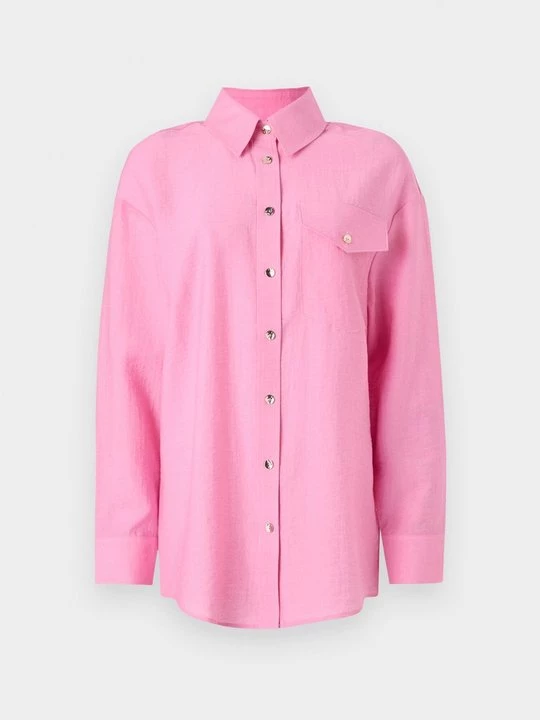 Foto van product Overhemdblouse Only donkerroze