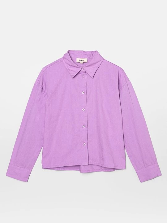 Foto van product Overhemdblouse ONLY GIRLS paars