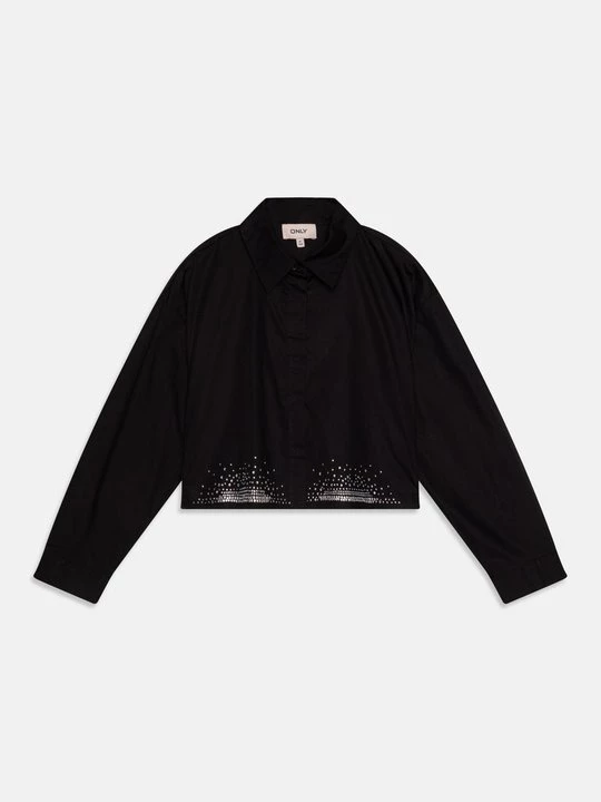 Foto van product Overhemdblouse ONLY GIRLS zwart
