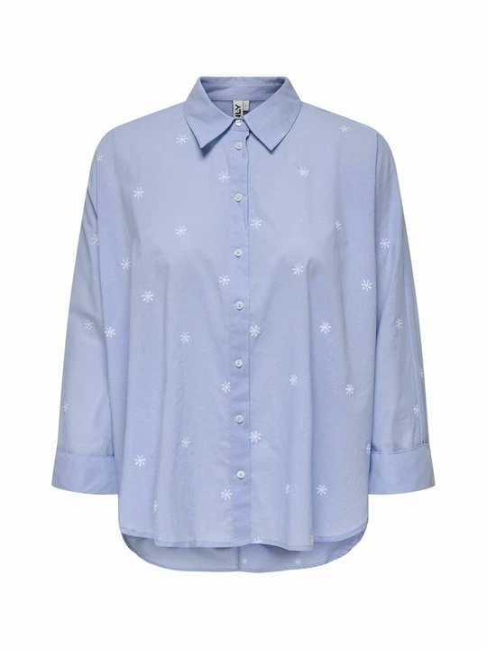 Foto van product Overhemdblouse Only lichtblauw