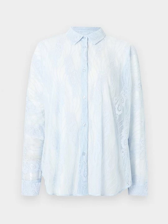 Foto van product Overhemdblouse Only lichtblauw