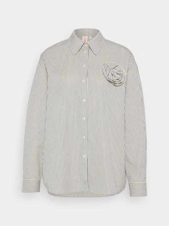 Foto van product Overhemdblouse Only lichtgrijs