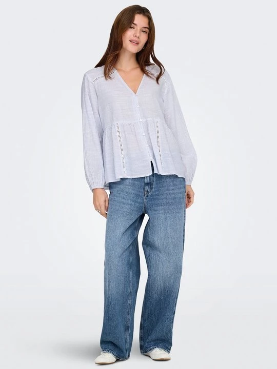 Foto van product Overhemdblouse Only wit