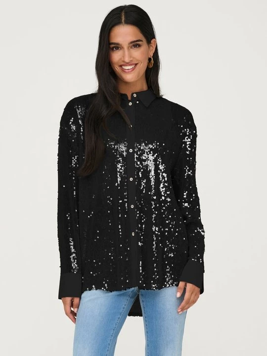 Foto van product Overhemdblouse Only zwart