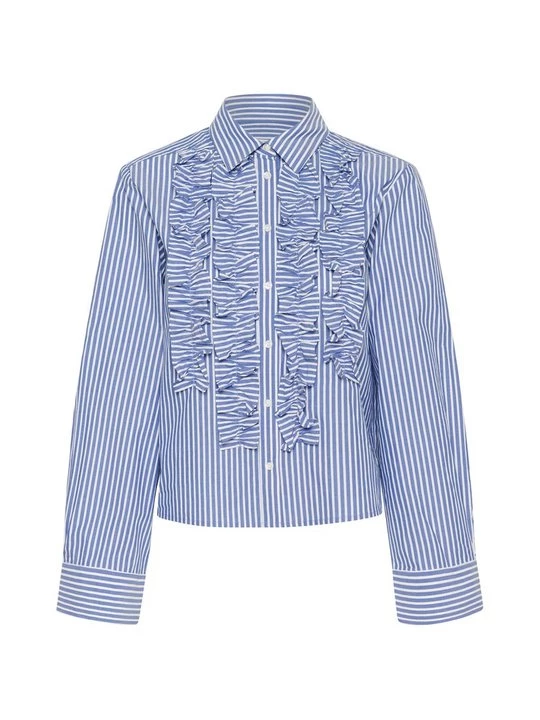 Foto van product Overhemdblouse Part Two blauw