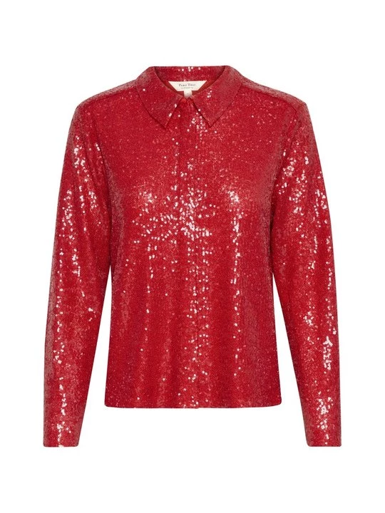 Foto van product Overhemdblouse Part Two rood