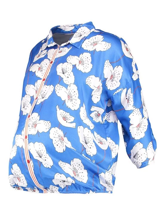 Foto van product Overhemdblouse Paulina blauw