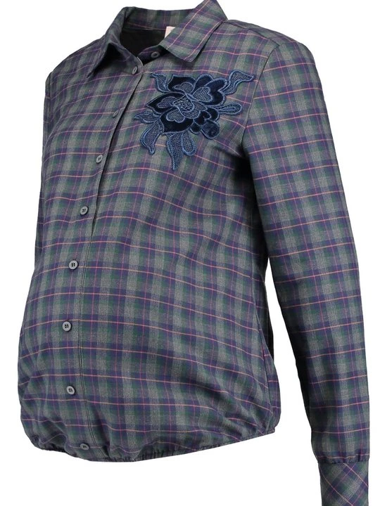 Foto van product Overhemdblouse Paulina blauw