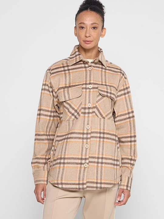 Foto van product Overhemdblouse Pegador bruin
