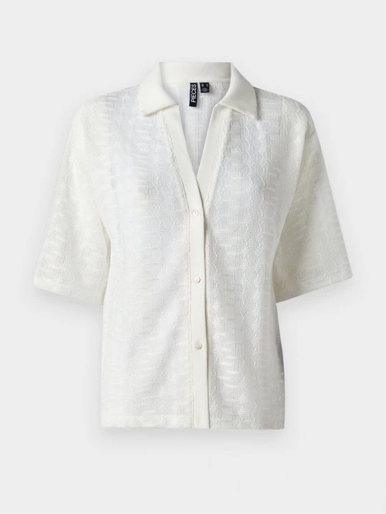 Foto van product Overhemdblouse Pieces crème
