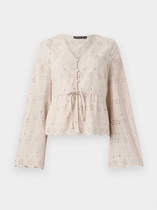 Foto van product Overhemdblouse Pieces crème