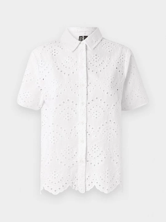Foto van product Overhemdblouse Pieces wit