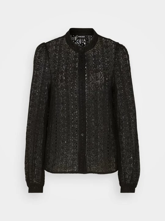 Foto van product Overhemdblouse Pieces zwart
