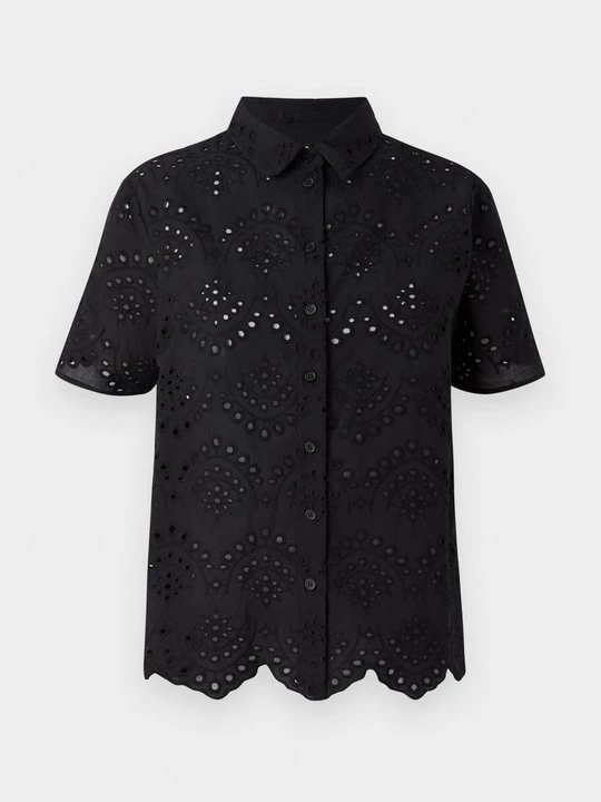 Foto van product Overhemdblouse Pieces zwart