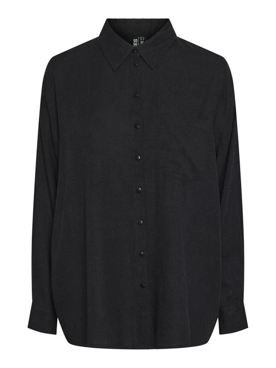 Foto van product Overhemdblouse Pieces zwart