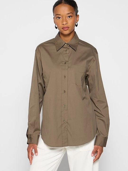 Foto van product Overhemdblouse Pinko kaki