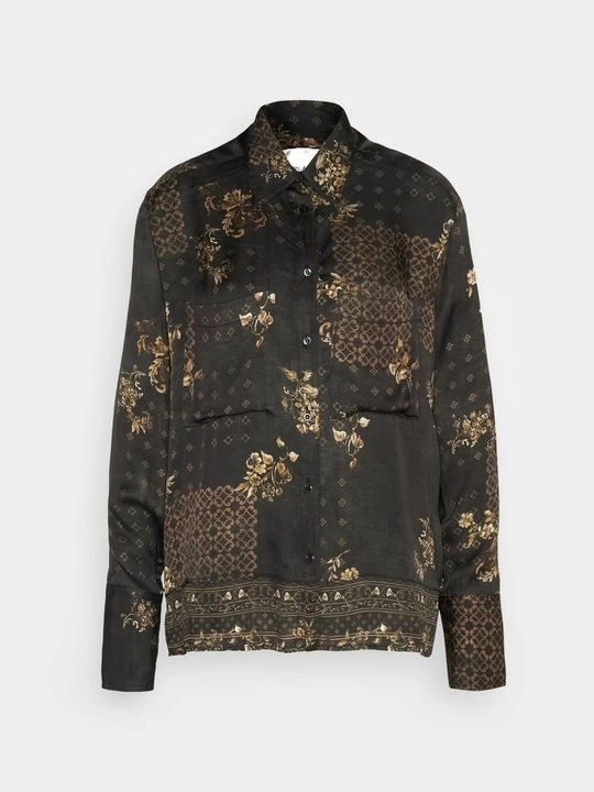 Foto van product Overhemdblouse Replay donkergrijs