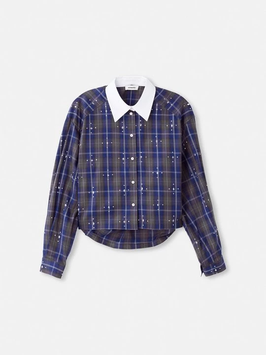 Foto van product Overhemdblouse Sandro blauw