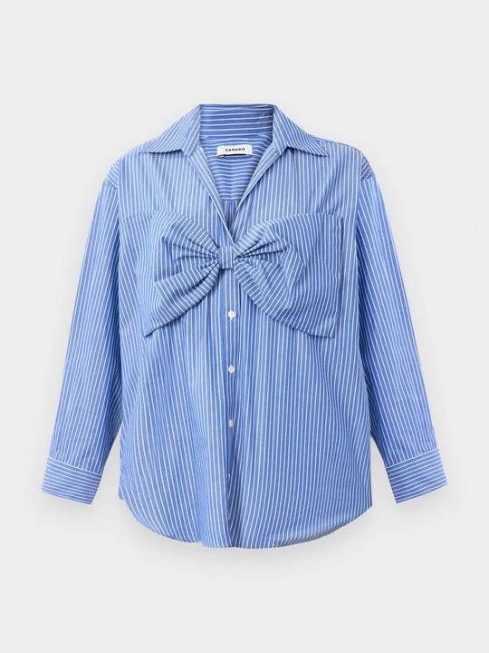Foto van product Overhemdblouse Sandro blauw