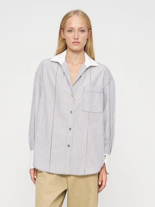 Foto van product Overhemdblouse Sandro blauw