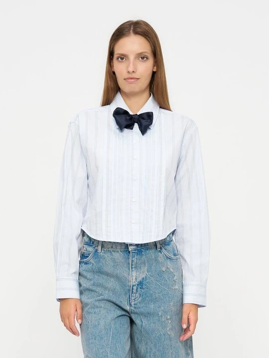 Foto van product Overhemdblouse Sandro blauw