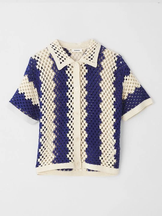 Foto van product Overhemdblouse Sandro crème