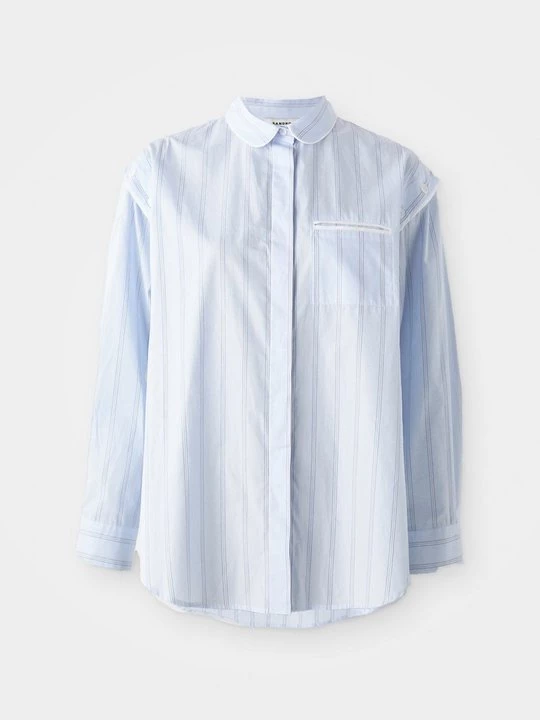 Foto van product Overhemdblouse Sandro lichtblauw