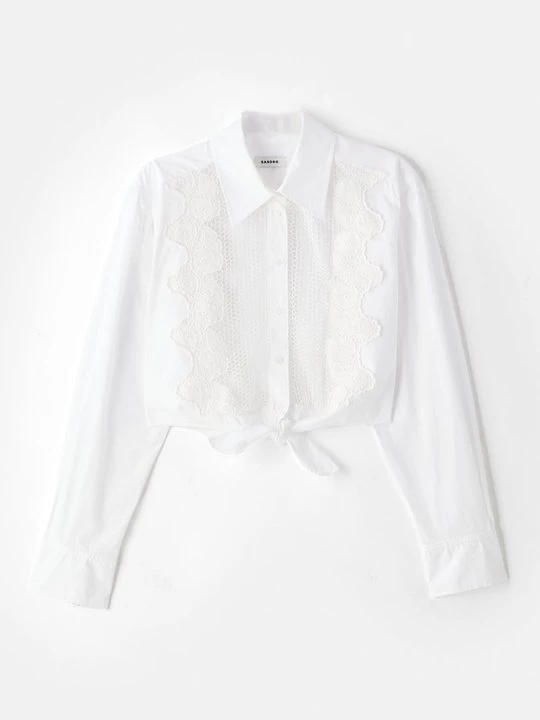 Foto van product Overhemdblouse Sandro wit