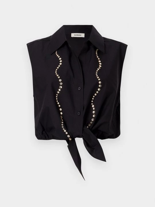 Foto van product Overhemdblouse Sandro zwart