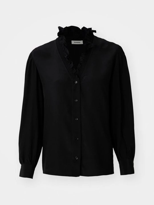 Foto van product Overhemdblouse Sandro zwart