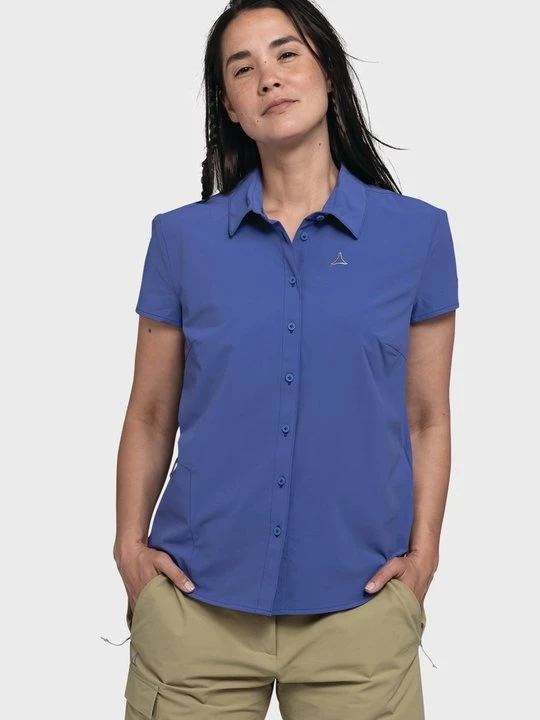 Foto van product Overhemdblouse Schöffel koningsblauw