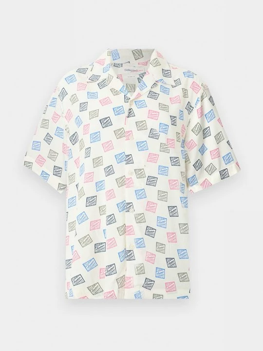 Foto van product Overhemdblouse Selected beżowy