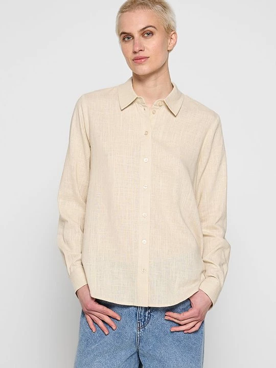 Foto van product Overhemdblouse Selected beżowy
