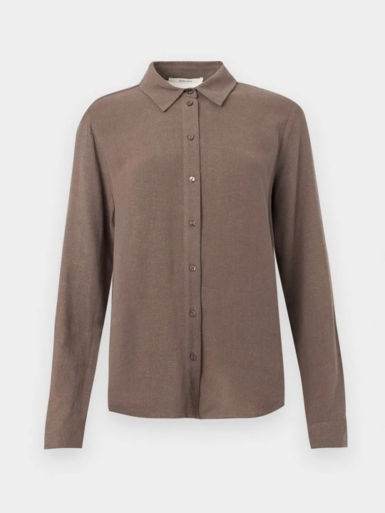 Foto van product Overhemdblouse Selected bruin